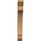 Ekena Millwork Legacy Slat Smooth Bracket, Western Red Cedar, 5 1/2"W x 34"D x 46"H BKT06X34X46LEC06SWR - alternate 2